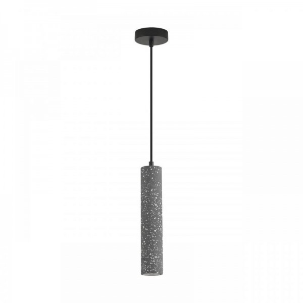 8354/1A SUSPENTIONI черный, металл/цемент Подвес GU10 LED 5W 220V SHAMAREL
