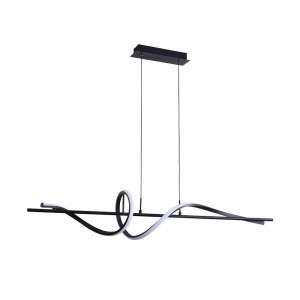 Подвесной светодиодный светильник Arte Lamp Twisted A4587SP-30BK Подвесной светодиодный светильник Arte Lamp Twisted A4587SP-30BK