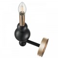 8106/1W MODERNI LN26 черный/золото, металл Бра E14 1*40W 220V NANA
