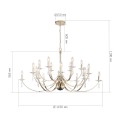 Подвесная люстра ST Luce Elegance SL1405.203.18