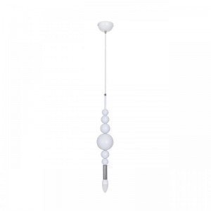 8260/1 MODERNI LN белый/хром, металл Подвес E14 40W 220V NANA