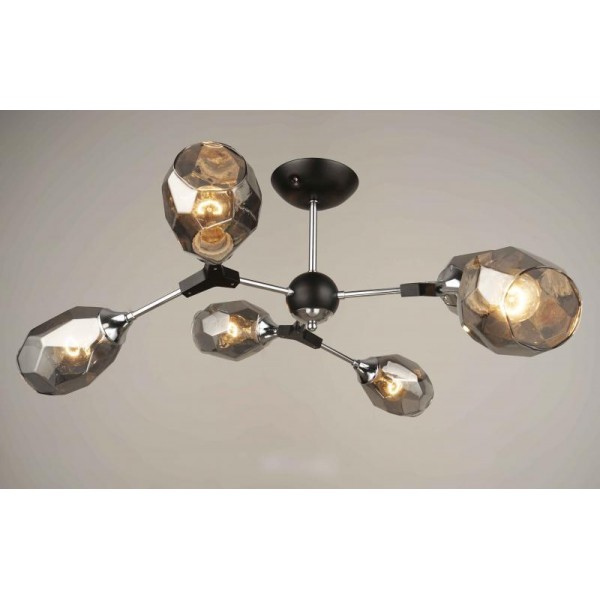 4209/6 CH+BK (1) Люстра (RL)