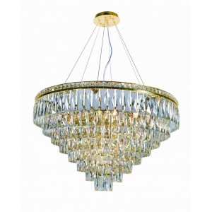 2785E/18A GOLD+CLEAR (1) Люстра (в 2-х коробках) NW