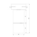 Трековый светодиодный светильник Elektrostandard Sens 85047/01 белый a062879