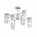 8348/6C CLASSI хром/прозрачный, металл/хрусталь Люстра подвесная E14 6*40W 220V FAVLA