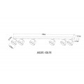 Спот Arte Lamp Amaks A8028PL-6WH