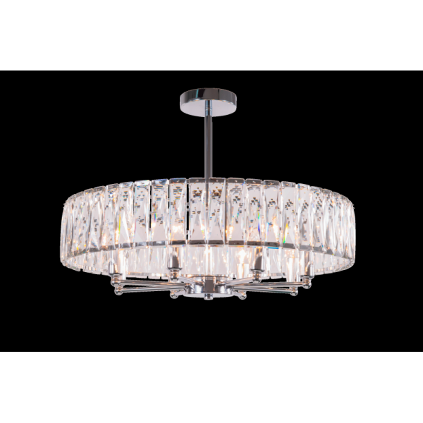 2432R/8A CHR+CL (1) Люстра NW #