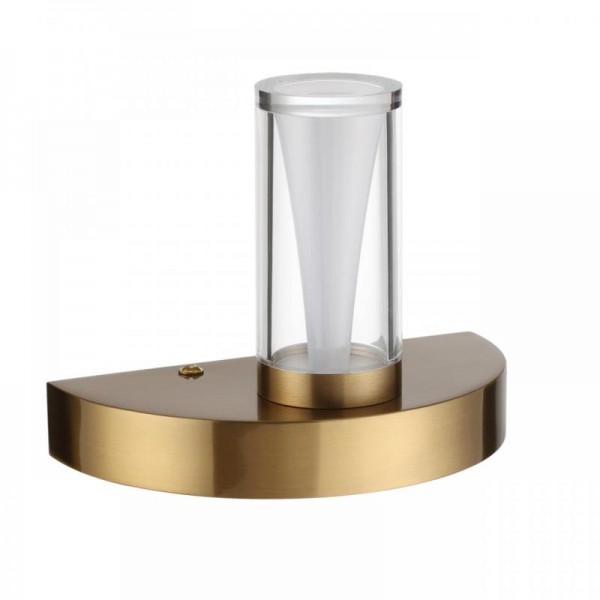 7144/5WL HIGHTECH ODL26 Настенный светильник  античная бронза/акрилл/металл IP20 LED 5W 402Лм 3000K 180° 220V DEFANCE