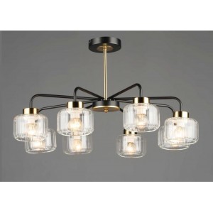 6789/8 BK+COP (1) Люстра RL # 6789/8 BK+COP (1) Люстра RL #