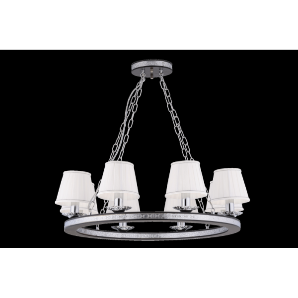 85649/8A WENGUE+CH (1) Люстра