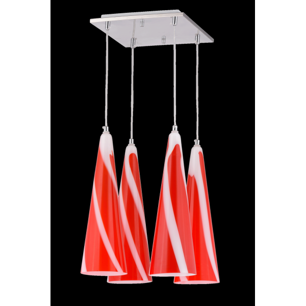5067/4 RED (1) Люстра