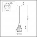 Подвесной светильник Lumion Moderni Eleonora 4562/1