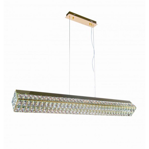 2809E/49W GOLD+CLEAR (1) Люстра NW