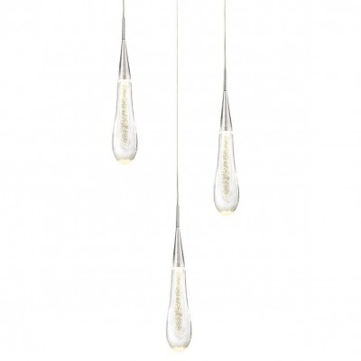 Подвесной светодиодный светильник Kink Light Гутта 07861-3AS,02