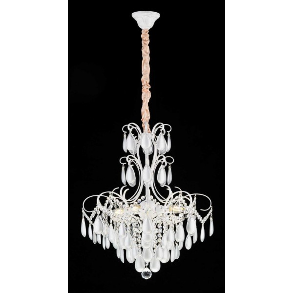 5087/4 WH+SIL (1) Люстра  NW