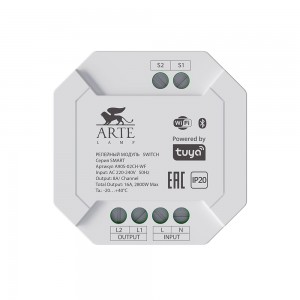 Релейный модуль Arte Lamp SMART A90S-02CH-WF