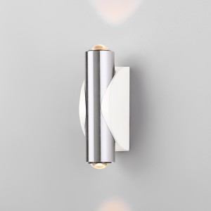 Настенный светодиодный светильник Elektrostandard Steel 40109/LED белый/сталь a055628 Настенный светодиодный светильник Elektrostandard Steel 40109/LED белый/сталь a055628