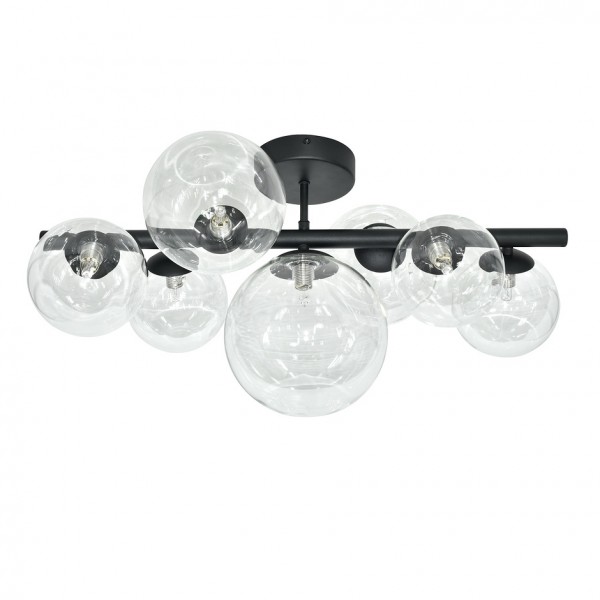 Потолочный светильник Mirastyle XL-20991/7 BK+TG