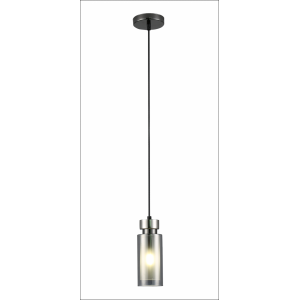 74338/1P PEARL BLACK+SAND NICKEL (5) Люстра (RL)