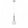 8293/1A MODERNI хром/белый/прозрачный, металл/стекло/хрусталь Подвес E27 1*60W 220V GANNA