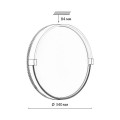 Настенно-потолочный светильник Sonex Pale Olidi White 7646/CLN