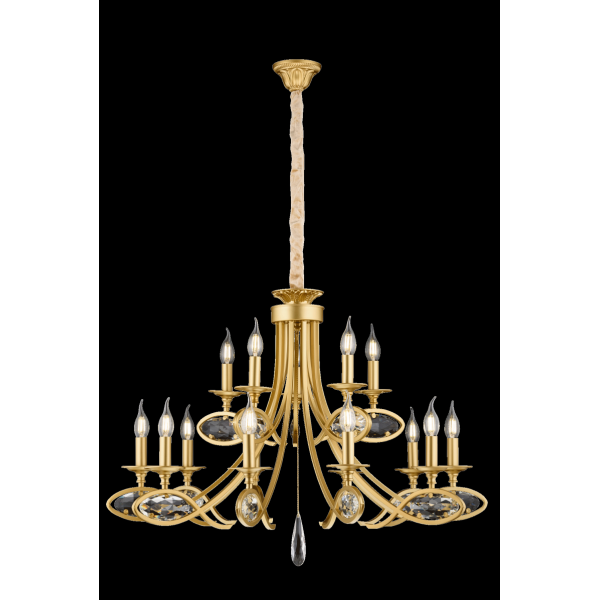 1870/10+5 BRS CP (1) Люстра NW