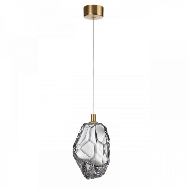 7114/4LA L-VISION ODL25 Подвесной светильник прозрачное стекло/металл IP20 LED 4W 300Лм 3000K 200° 220V GEMME