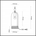 Настольная лампа Odeon Light Neo Bell 4882/1T