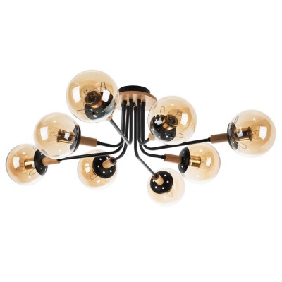 Потолочная люстра Arte Lamp Oxford A2716PL-8BK Потолочная люстра Arte Lamp Oxford A2716PL-8BK