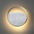 4359/9WL ECODESIGN ODL26 Настенный светильник  белый/мрамор/металл IP20 LED 9W 262Лм 3000K 220-240V VALLEY