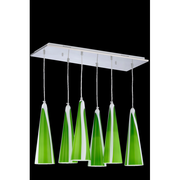 5067/6 GREEN (1) Люстра