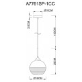 Подвесной светильник Arte Lamp Wave A7761SP-1CC