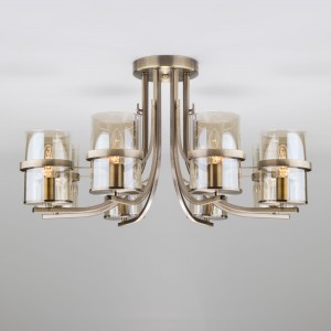 Потолочная люстра со стеклянными плафонами 60085/8