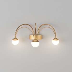 Настенный светодиодный светильник 90031/3 золото