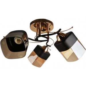 Потолочный светильник Mirastyle BL-15124/3 FG+BK