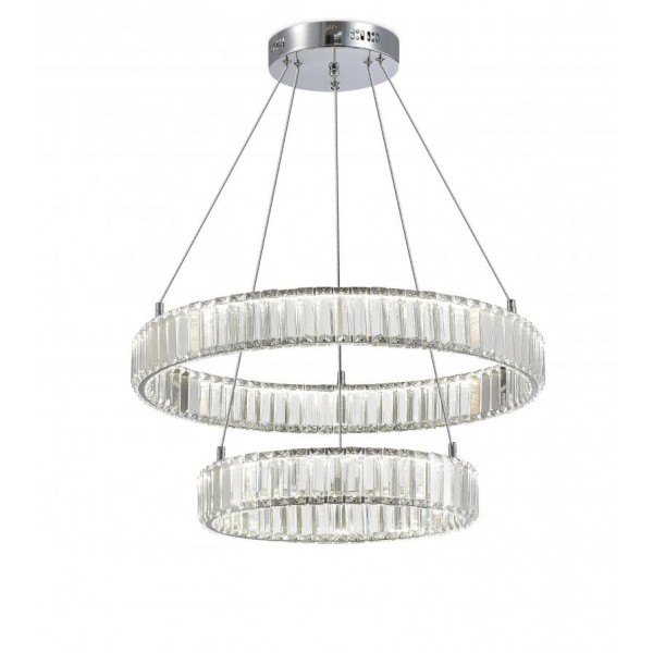 D2107-DW-4+6 CHROME (1) Люстра NW