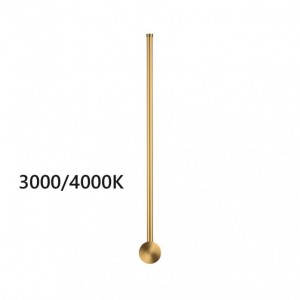 4335/12WGP HIGHTECH ODL23 299 золото Настенный светильник IP20 LED 12W 525Лм 3000K/4000K (перекл. ч/з тумблер на драйвере) FILLINI