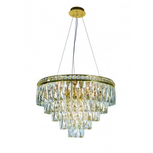 2785E/9A GOLD+CLEAR (1) Люстра NW