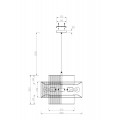 Подвесная люстра Freya AvaGarden FR5249PL-03BG1