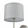 8262/1W CLASSI LN26 металл/текстиль, никель/серый Бра E14 1*40W 220V LATTI