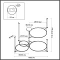 Подвесной светодиодный светильник Odeon Light Vikema 4995/150L