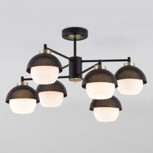 Потолочная люстра в стиле лофт Smart 70106/6 черный Smart