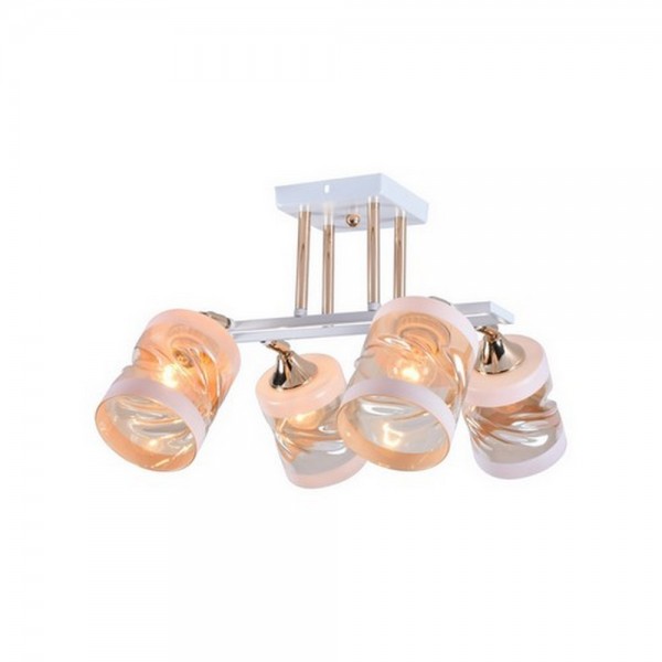 Спот Mirastyle MH-1236/4 WH+FGD