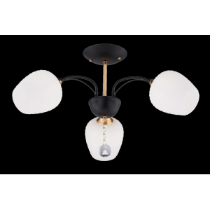 4374/3 BK+FG (4) Люстра
