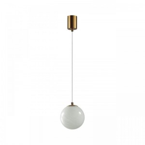 7109/1A MIDCENT ODL26 Подвесной светильник  бронзовый/белый/стекло/металл IP20 E14 5W 220-240V MAGIA