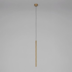Подвесной светодиодный светильник Elektrostandard Flinn 50263 LED 4W 4000К латунь a072222