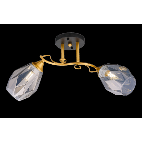 4617/2 BK+GD (6) Люстра (RL)