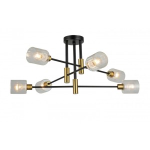 74689/6 COPPER+BLACK (1) Люстра (RL)