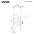 Подвесная светодиодная люстра ST Luce Sentito SL3003.403.09