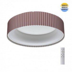 7714/56L AVRA LED SN 033 Светильник металл/акрил/белый/мокко LED 56Вт 3000-6500К D460 IP20 пульт ДУ SHARMEL